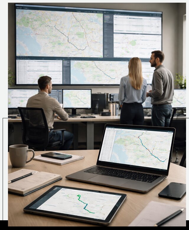 Трекинг грузов и Fleet Management, мониторинг автопарка в Вологде