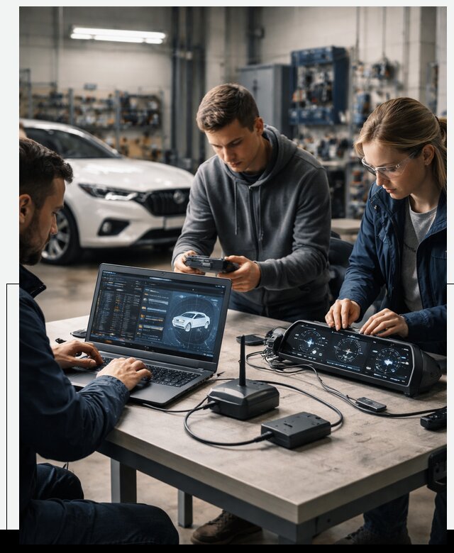 Разработка Connected Car и ПО для автопрома в Вологде